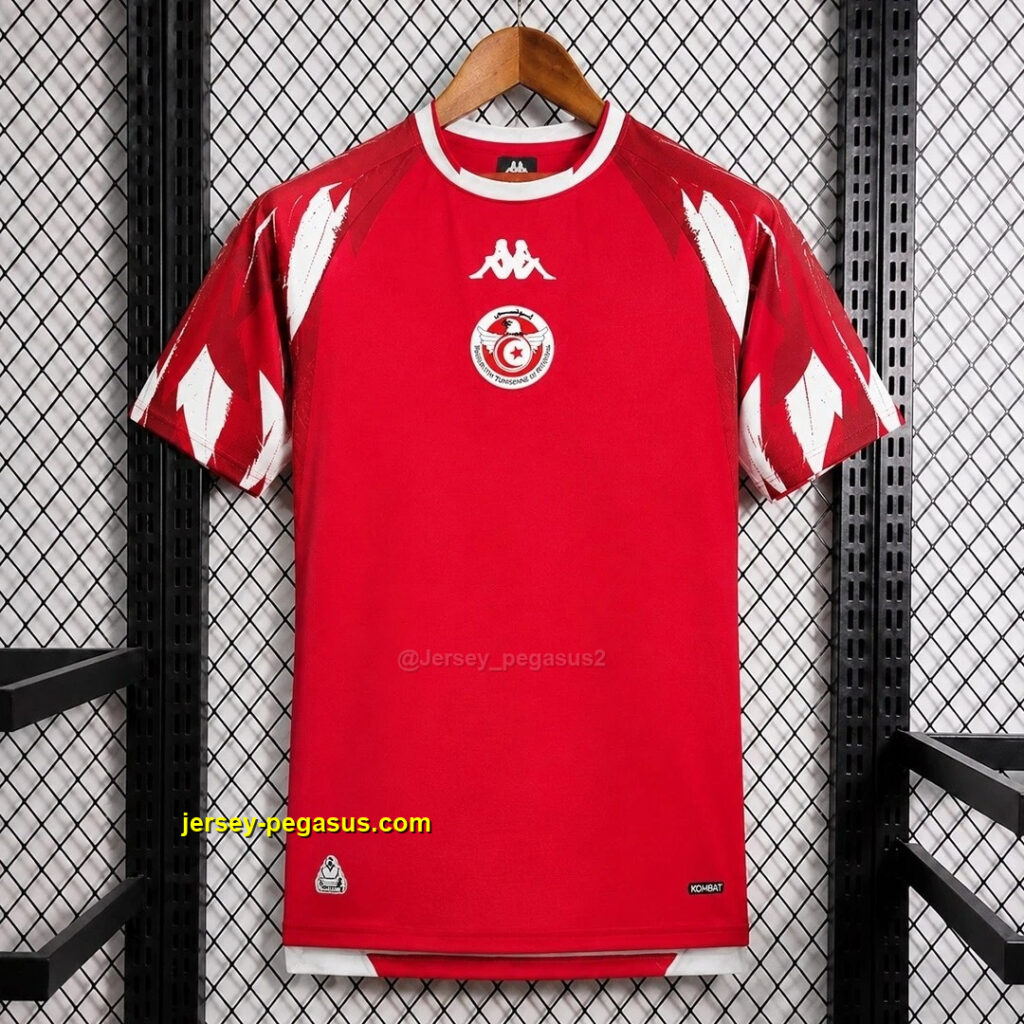 2026 Tunisia Home Shirt World Cup 2026 Football Apparels AAAA Jersey Wholesale Y