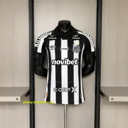 2026-27 Player Version Santos Away All Sponsors Jerseys