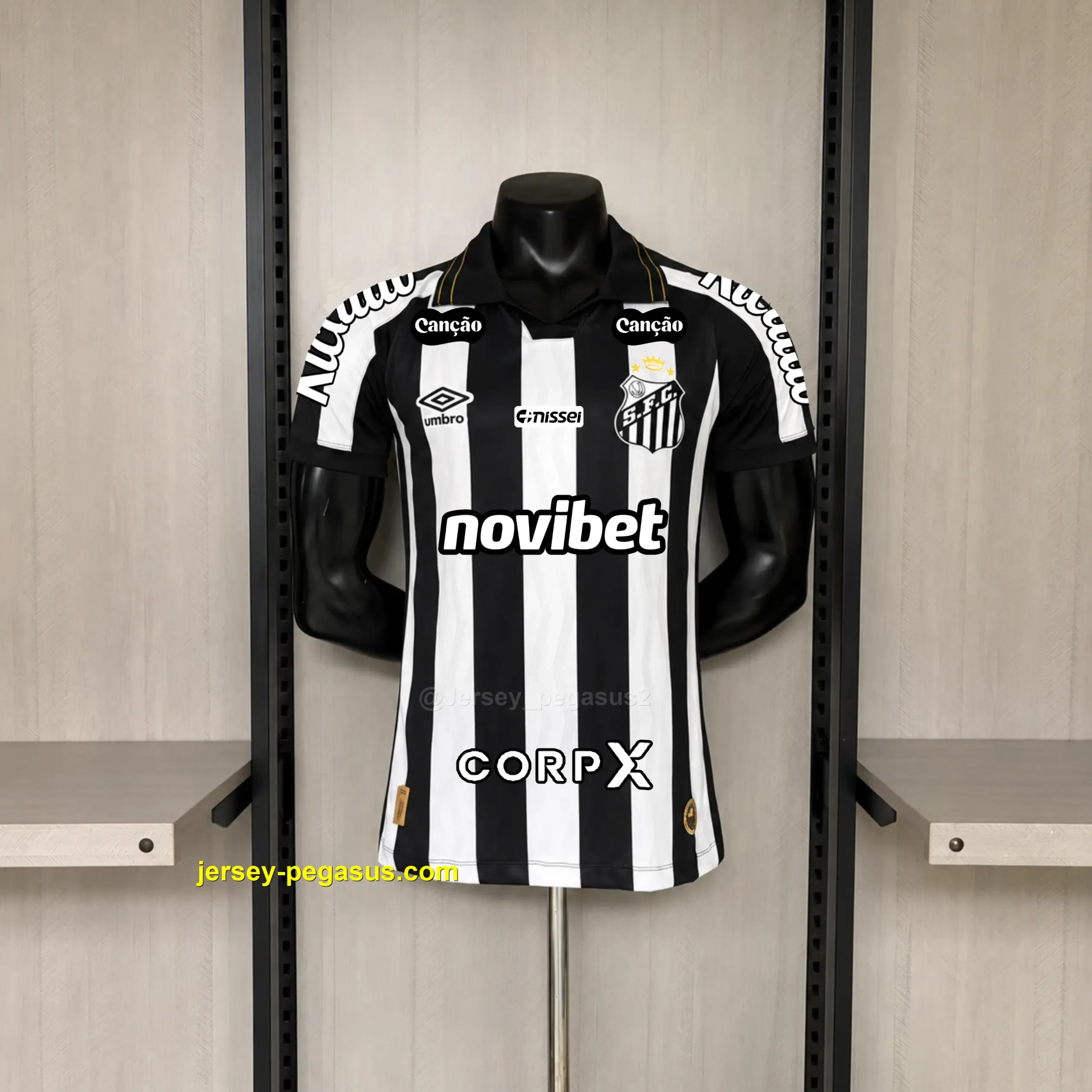2026-27 Player Version Santos Away All Sponsors Jerseys 2026-27 Player Version Santos Away All Sponsors Jerseys