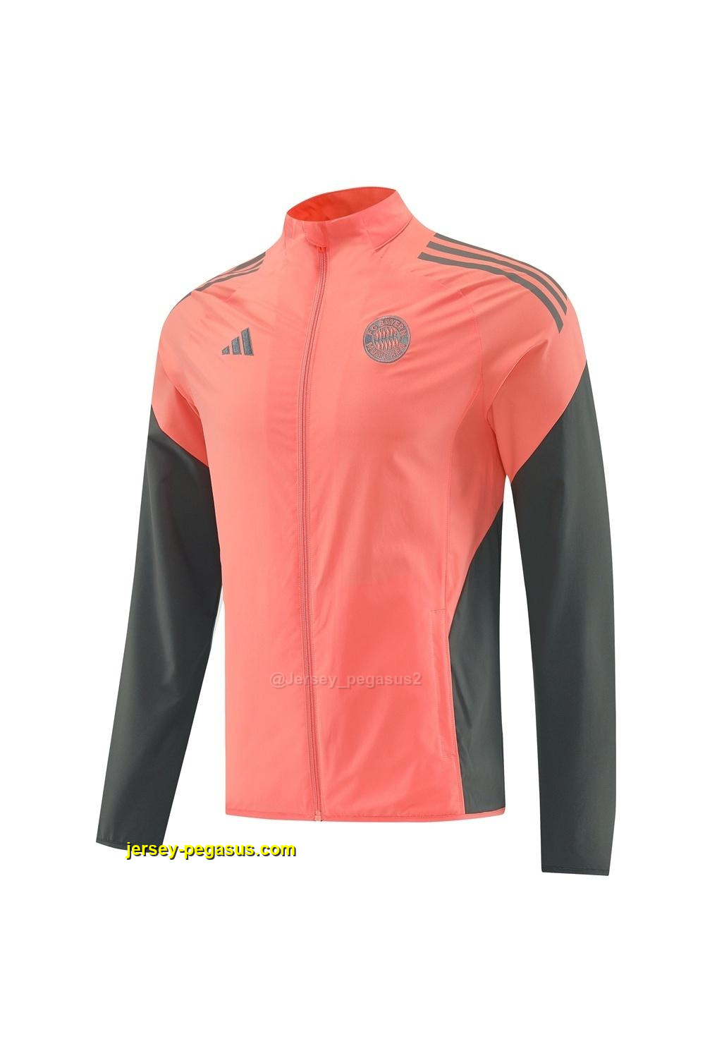 Bayern Munich Orange Half Zipper Jacket+Long Pants Bayern Munich Orange Half Zipper Jacket+Long Pants