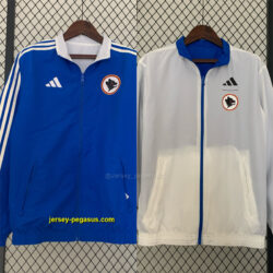 Roma Reversible Windbreaker White