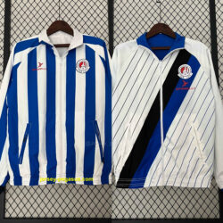 San Luis Reversible Windbreaker White&Blue Double-Sides Jacket Soccer Jerseys Fo