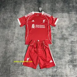Children's 2025-26 LFC home jersey
