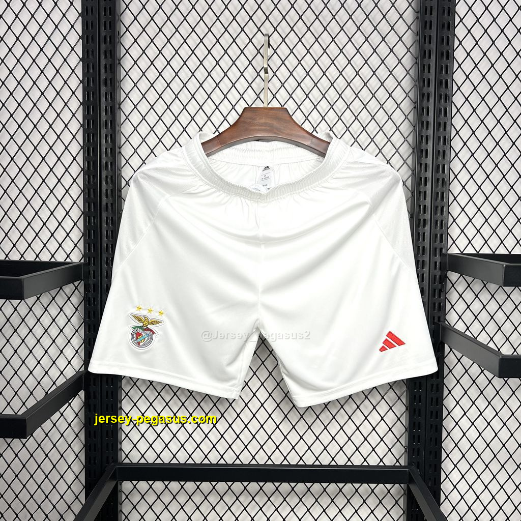 Benfica Home Shorts Football Trousers Soccer