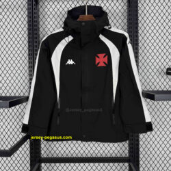 Vasco Da Gama Black Windbreaker Jacket