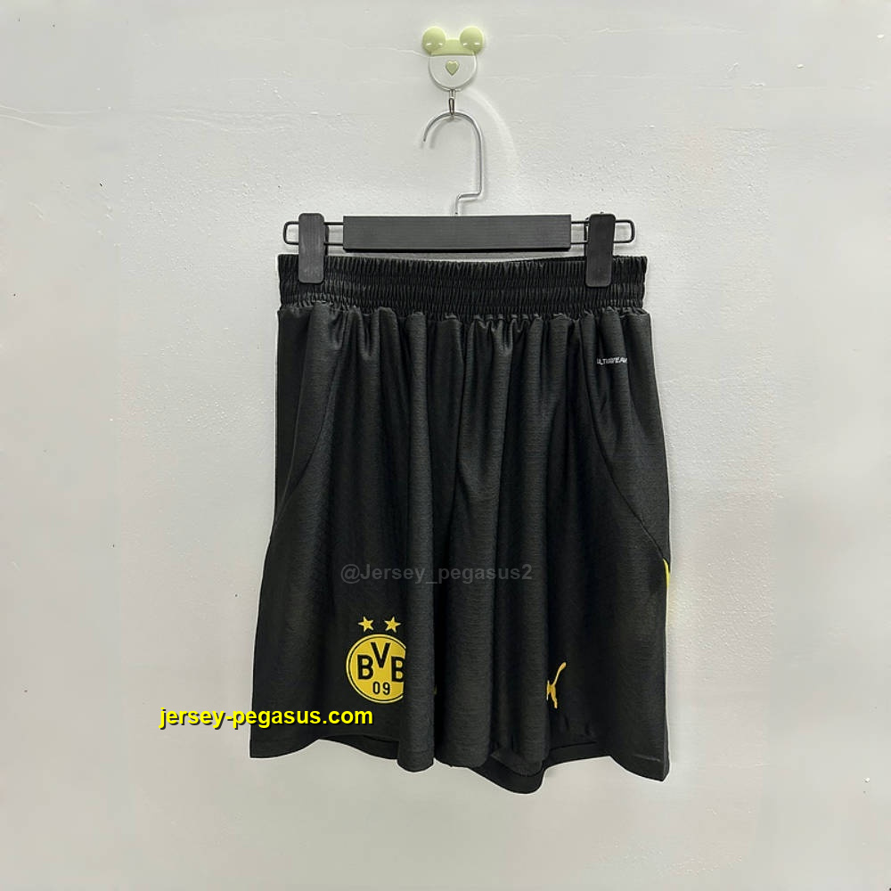 Dortmund Home Black Player Version Shorts