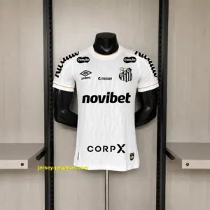 2026-27 Player Version Santos Home All Sponsors Jerseys