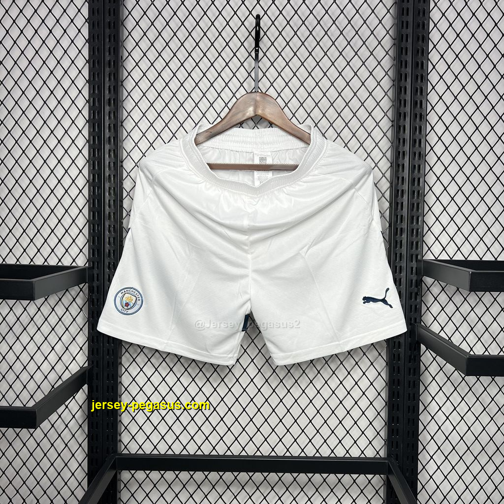 Manchester City Home Shorts Football Trousers Soccer