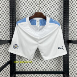 Manchester City Home Shorts Soccer Trousers Joy