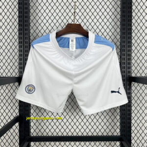 Manchester City Home Shorts Soccer Trousers Joy