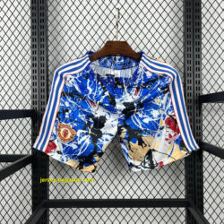 Manchester United x Stone Roses Shorts Football Trousers