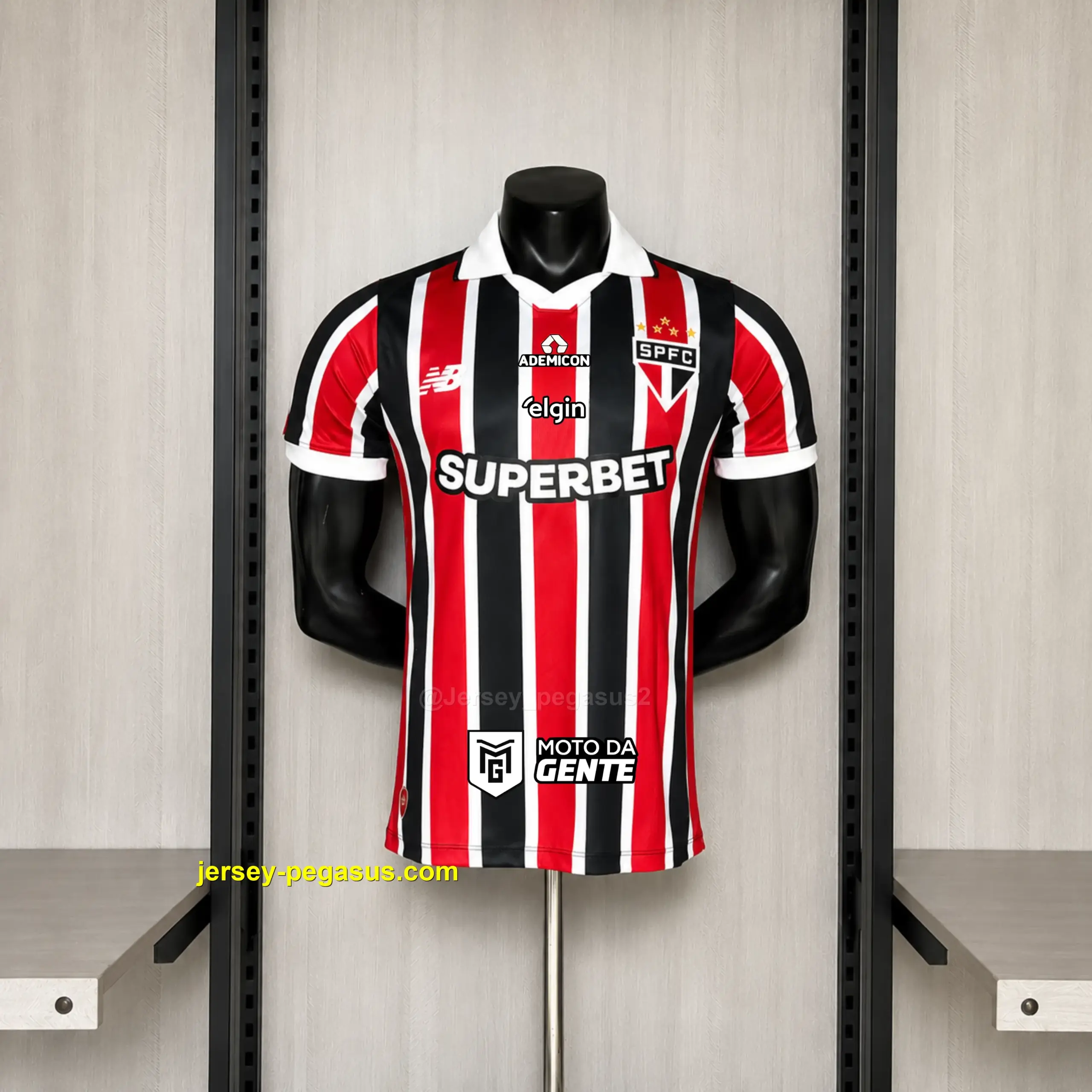 2026-27 Player Version São Paulo Away All Sponsors Jersey 2026-27 Player Version São Paulo Away All Sponsors Jersey