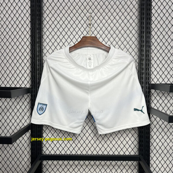 Marseille Home Shorts Football Trousers Soccer Marseille Home Shorts Football Trousers Soccer