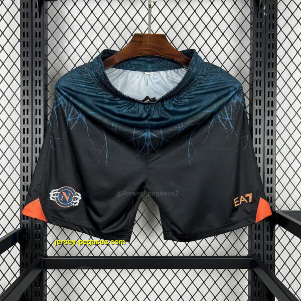 Napoli Training Black Shorts Football Pants Napoli Training Black Shorts Football Pants