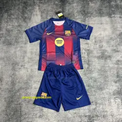 Children's clothing 2025-26 Barcelona home jersey