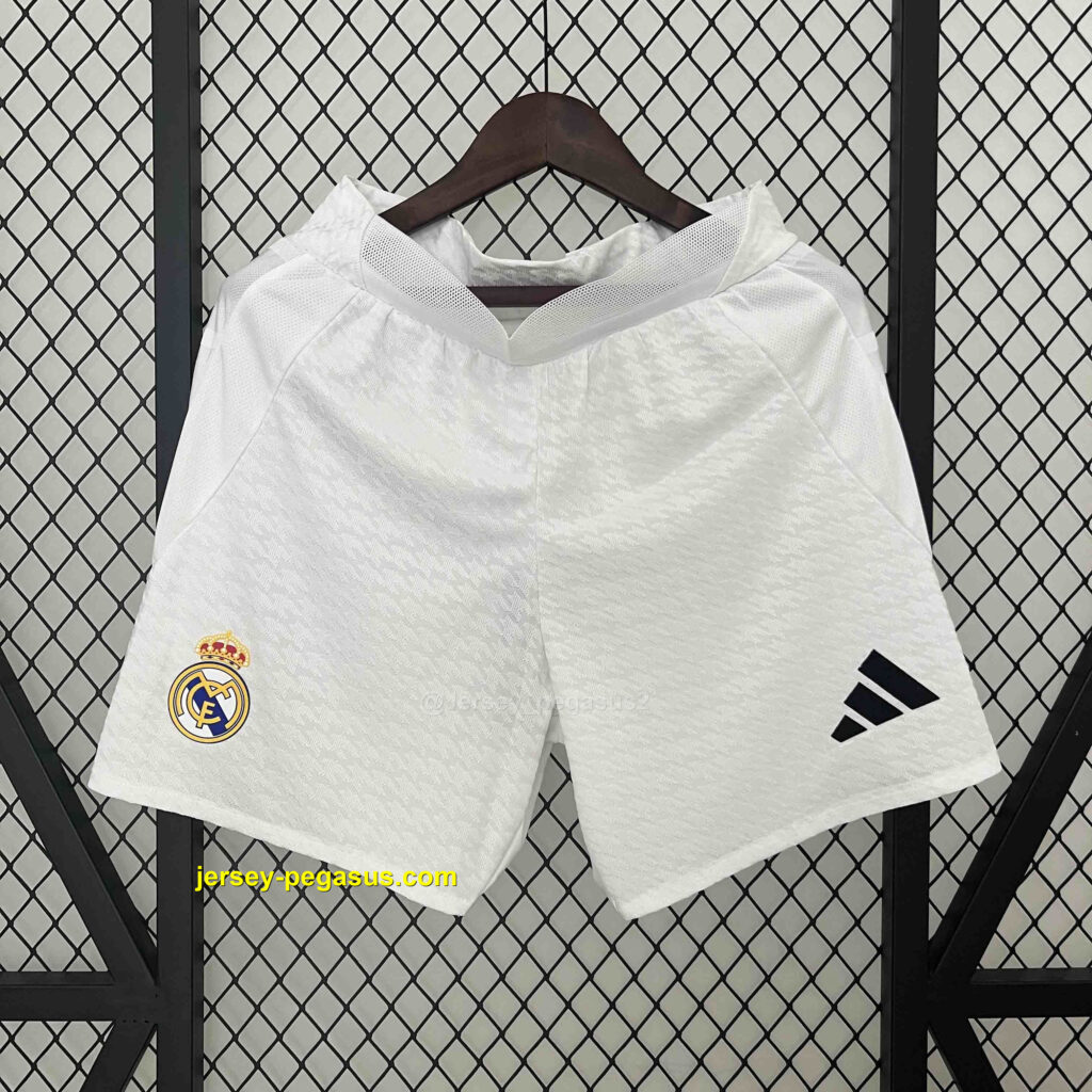 Real Madrid Home Player Version Shorts