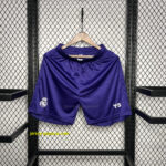 Real Madrid Purple Y3 Shorts Football Trousers Soccer