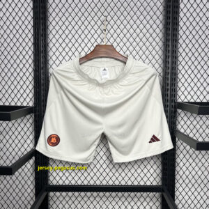 Roma Away Shorts Football Trousers Soccer