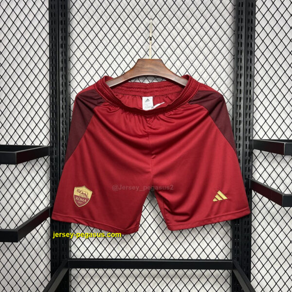 Roma Home Shorts Football Trousers Soccer Roma Home Shorts Football Trousers Soccer