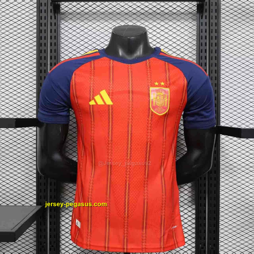 World Cup Jersey 2026 Spain Home 2 Stars Kit Player Version Soccer