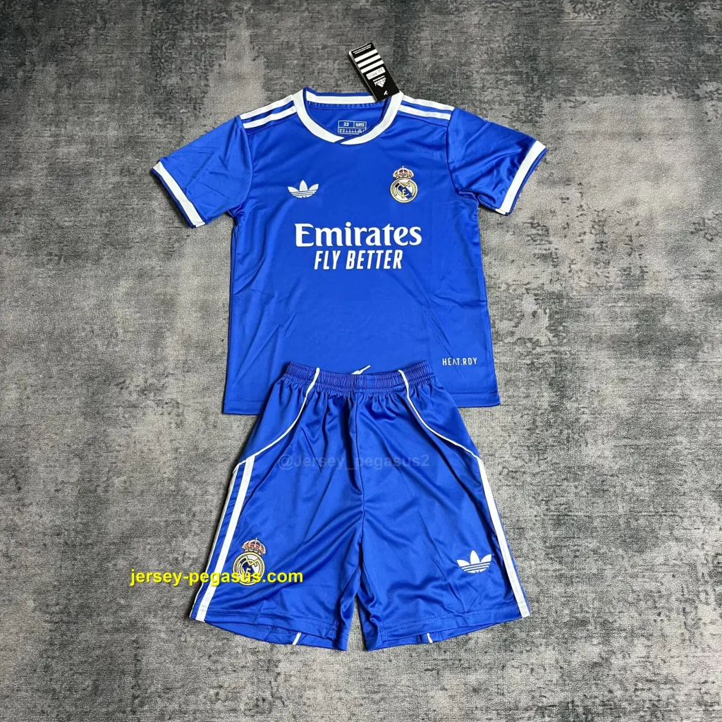 Children's clothing 2025-26 Real Madrid III jersey