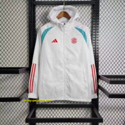 Windbreaker Bayern White Cheap Soccer Jerseys