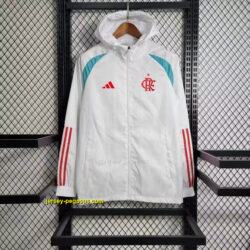 Windbreaker Flamengo White Cheap Soccer Jerseys