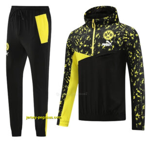 Borussia Dortmund Half Zipper Jacket+Long Pants