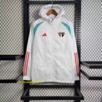 Windbreaker Sao Paulo White Cheap Soccer Jerseys