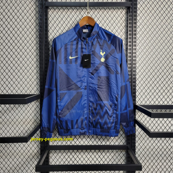 Windbreaker Tottenham Hotspur Blue Windbreaker Tottenham Hotspur Blue