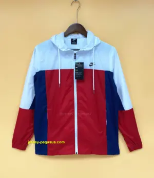 Windbreaker Nike Red & White