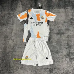 Children's clothing 2025-26 Real Madrid training uniform jersey