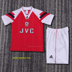 1992 Arsenal Home Retro Kid Kits Youth Apparels