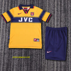 1997 Arsenal Away Retro Kid Kits Youth Apparels