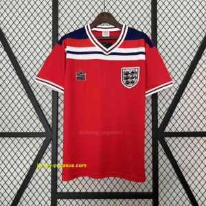 1982 England Away Retro Kit Football Uniform