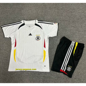 2006 Germany Home Retro Kid Kits Youth Apparels Soccer