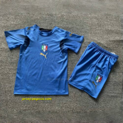 2006 Italy Home Retro Kid Kits Vintage Youth Apparels