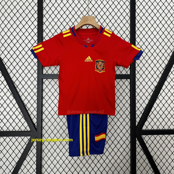 2010 Spain Home Retro Kid Kits Youth Apparels Sport 2010 Spain Home Retro Kid Kits Youth Apparels Sport