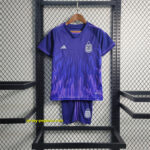 2022 Argentina away 3-star kids kit