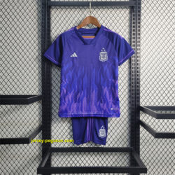 2022 Argentina away 3-star kids kit
