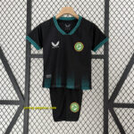 2023 Ireland third black kid kit Best Soccer Jersey