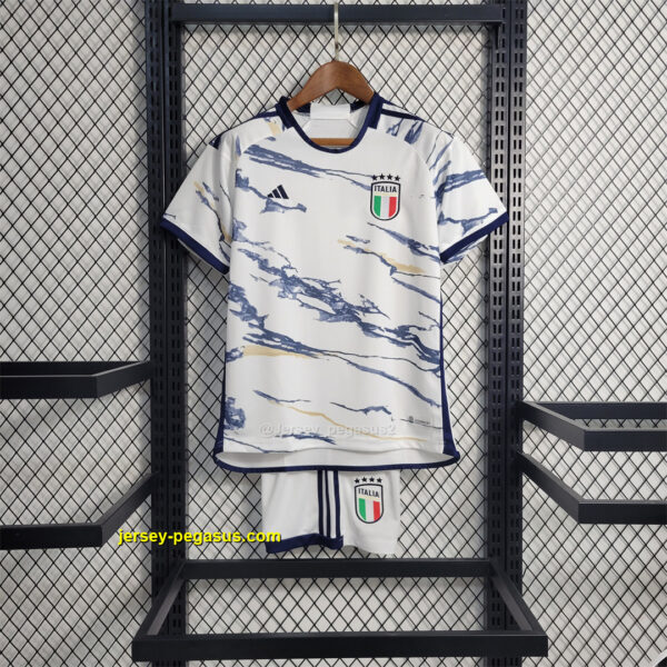 2023 Italy away kids kit