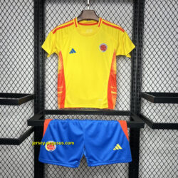 2024 Colombia Home Kid Kits Children Sets Football Replicas