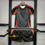 2024 Columbia Away Kid Kits Copa America Children Sets Soccer Jerseys
