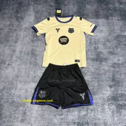 Kids 2025-26 Barcelona Away Kit