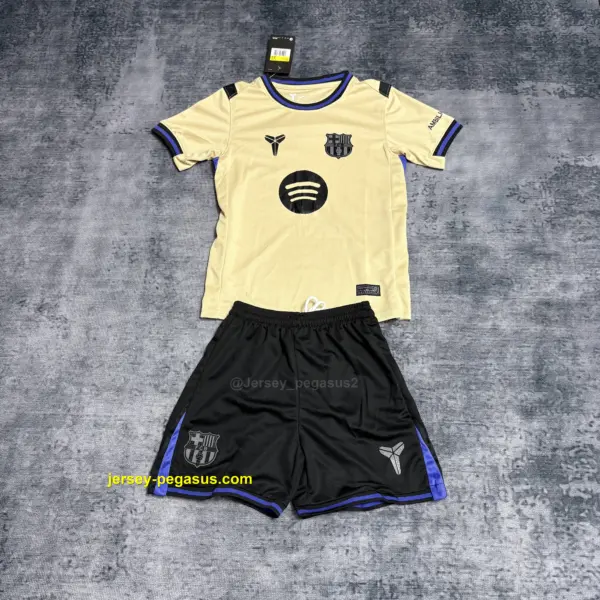 Kids 2025-26 Barcelona Away Kit