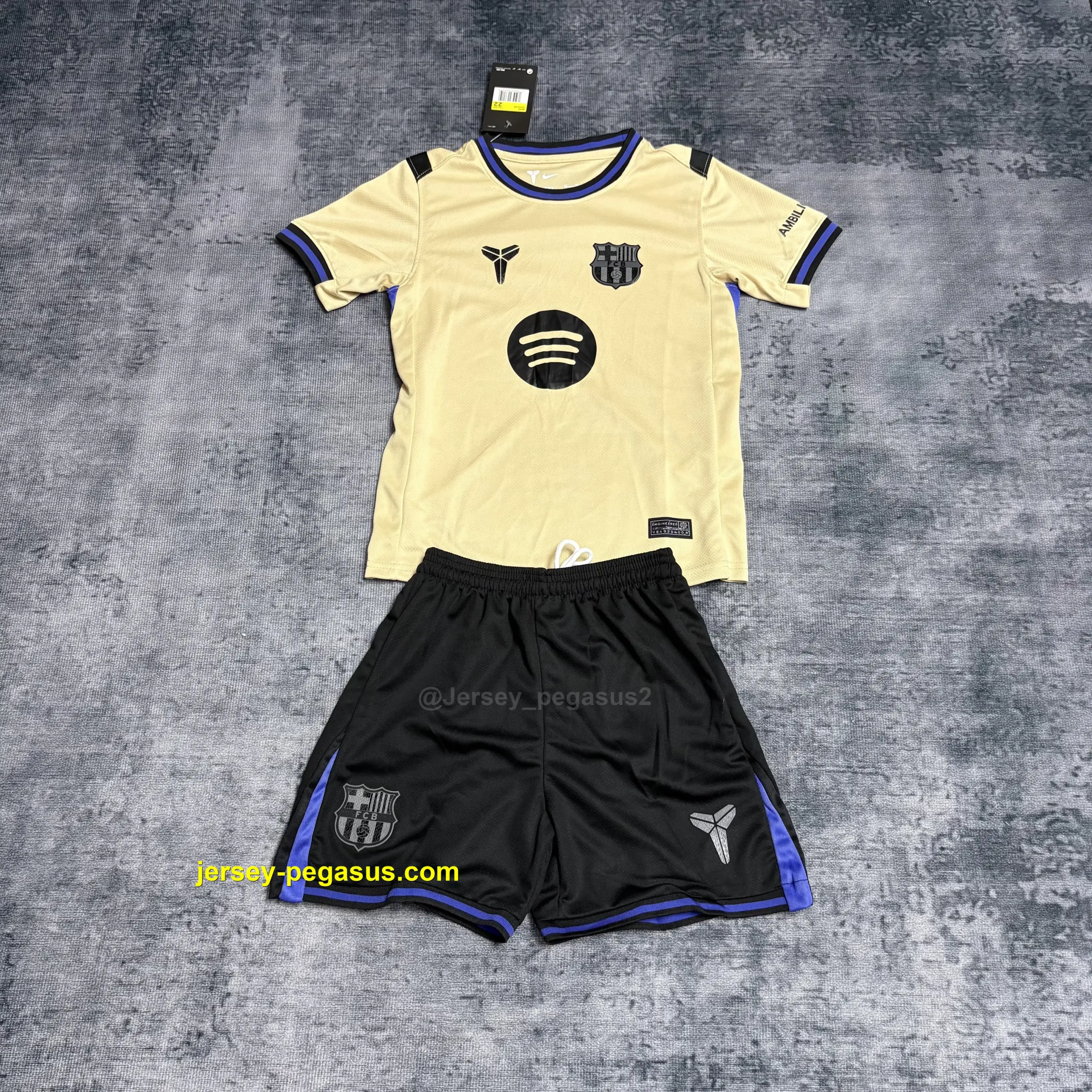 Kids 2025-26 Barcelona Away Kit Kids 2025-26 Barcelona Away Kit
