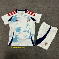 2024 Costa Rica Away Kid Kits Youth Apparels Sport