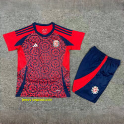 2024 Costa Rica Home Kid Kits Youth Apparels Sport