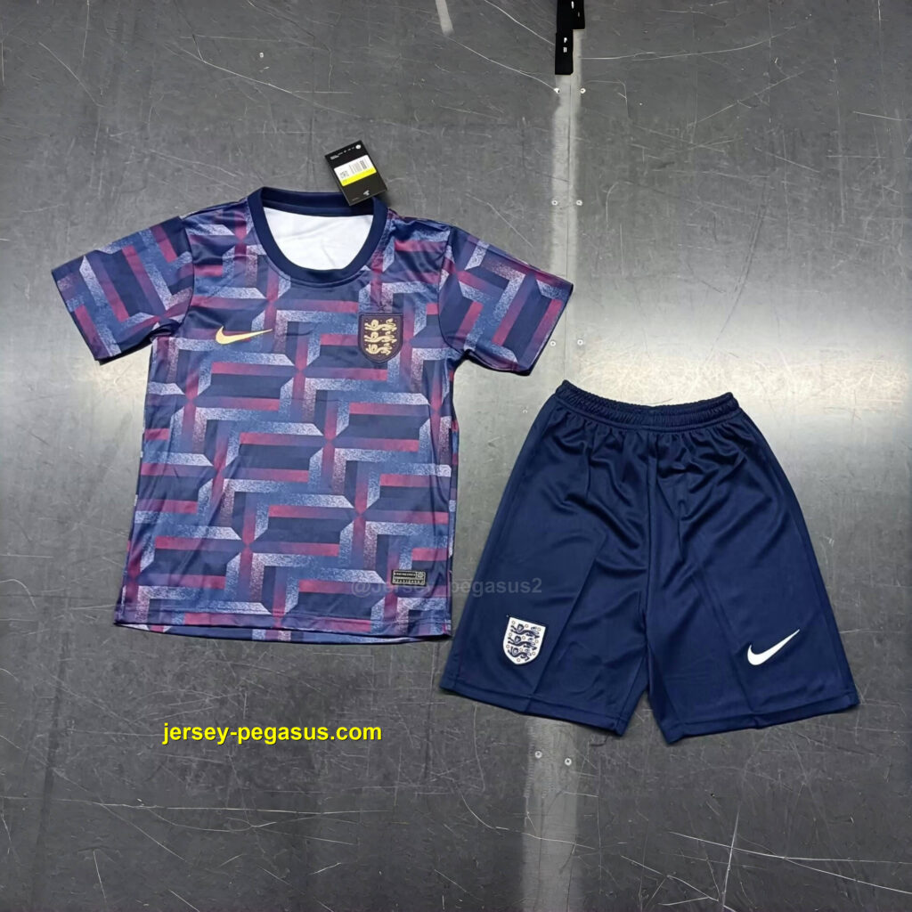 2024 England Training Kid Kits UEFA Euro Children Sets Football Replicas